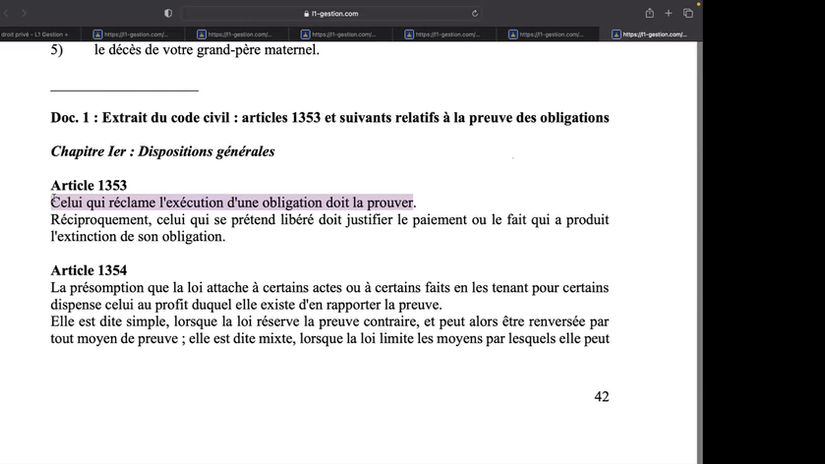 Droit Privé Révision complète